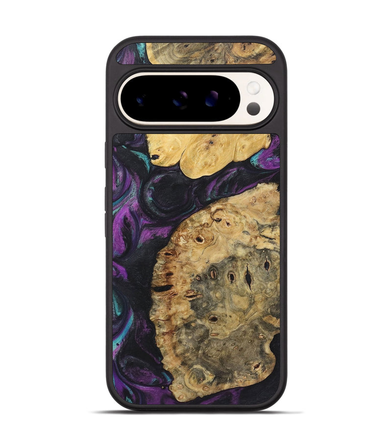 Pixel 9 Wood+Resin Phone Case - Ralph (Purple, 722337)