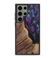 Galaxy S23 Ultra Wood+Resin Phone Case - Jaxon (Purple, 722383)