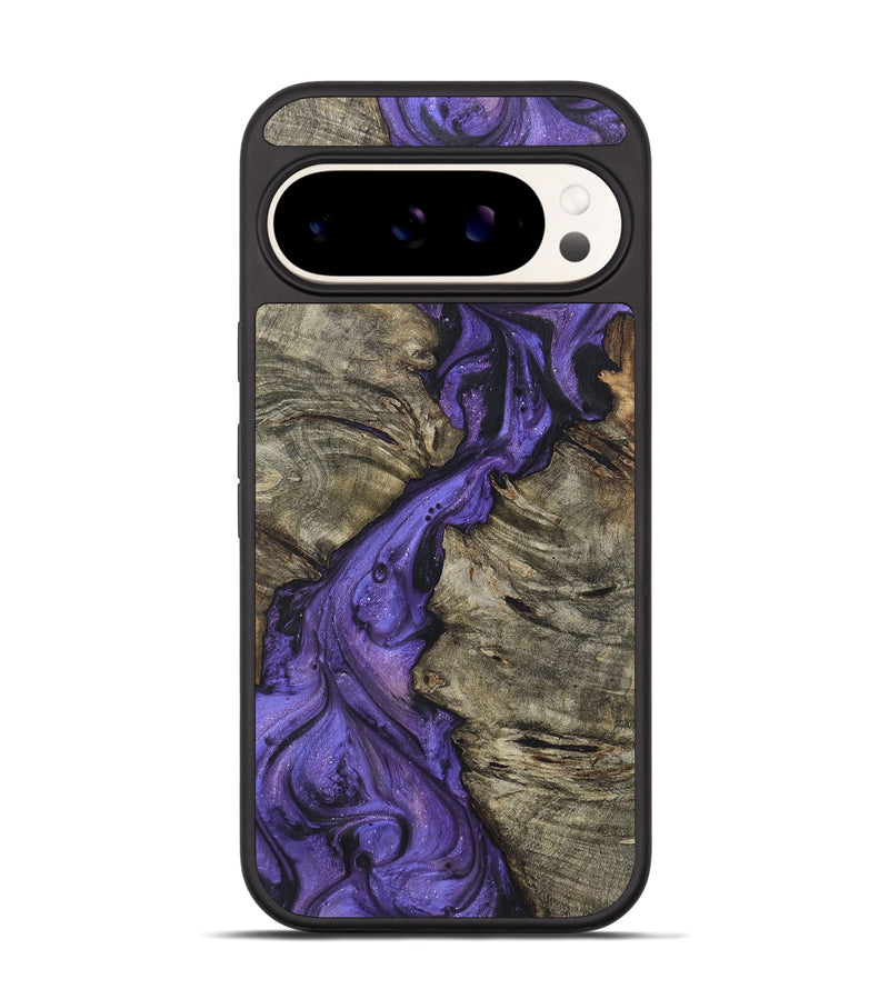 Pixel 9 Pro Wood+Resin Phone Case - Heather (Purple, 722387)