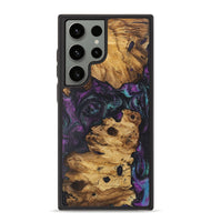 Galaxy S23 Ultra Wood+Resin Phone Case - Colson (Purple, 722388)