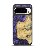 Pixel 9 Pro Wood+Resin Phone Case - Candice (Purple, 722389)