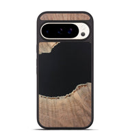 Pixel 9 Wood+Resin Phone Case - Warren (Pure Black, 722421)