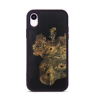 iPhone Xr Wood+Resin Phone Case - Jada (Pure Black, 722424)