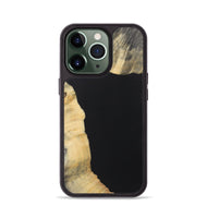 iPhone 13 Pro Wood+Resin Phone Case - Jazmin (Pure Black, 722425)