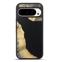 Pixel 9 Pro XL Wood+Resin Phone Case - Jazmin (Pure Black, 722425)