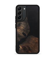 Galaxy S22 Plus Wood+Resin Phone Case - Renee (Pure Black, 722427)