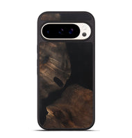 Pixel 9 Wood+Resin Phone Case - Renee (Pure Black, 722427)