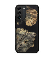 Galaxy S22 Plus Wood+Resin Phone Case - Tracy (Pure Black, 722430)