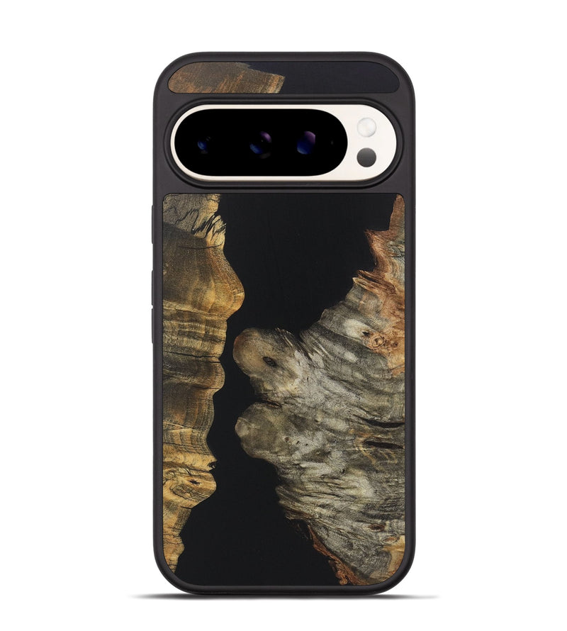 Pixel 9 Wood+Resin Phone Case - Drake (Pure Black, 722431)