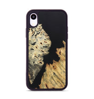 iPhone Xr Wood+Resin Phone Case - Kamryn (Pure Black, 722432)