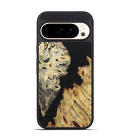 Pixel 9 Wood+Resin Phone Case - Kamryn (Pure Black, 722432)