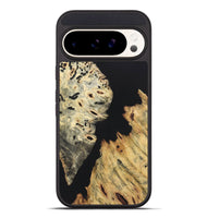 Pixel 9 Pro XL Wood+Resin Phone Case - Kamryn (Pure Black, 722432)