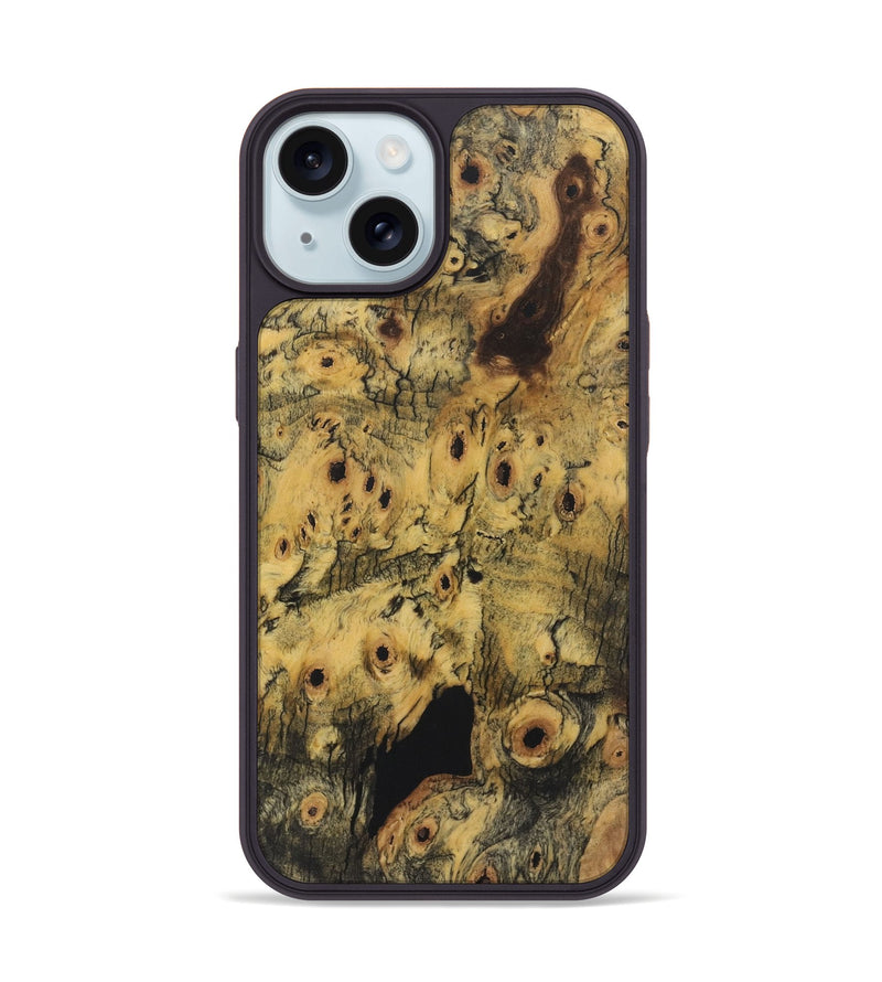 iPhone 15  Phone Case - Elle (Wood Burl, 722439)