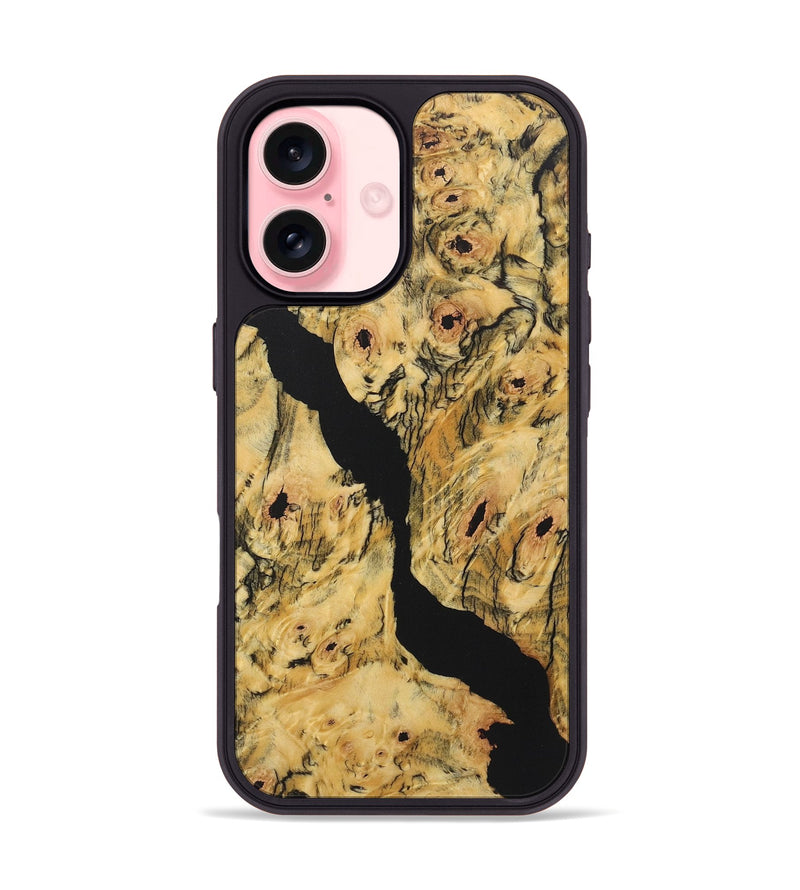 iPhone 16  Phone Case - Celeste (Wood Burl, 722441)