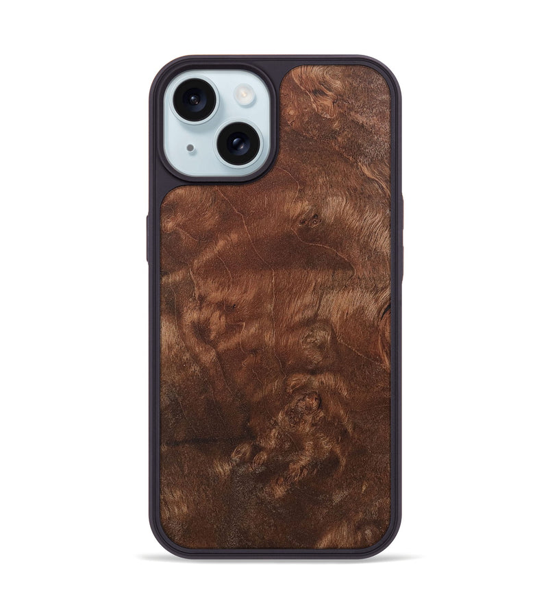 iPhone 15  Phone Case - Morris (Wood Burl, 722445)