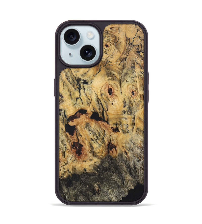 iPhone 15  Phone Case - Myra (Wood Burl, 722451)