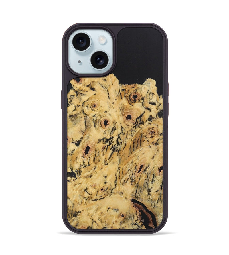 iPhone 15  Phone Case - Zachary (Wood Burl, 722453)