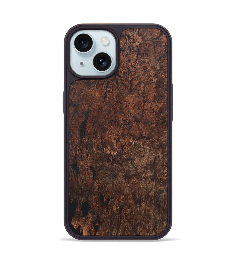 iPhone 15  Phone Case - Essie (Wood Burl, 722456)