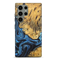 Galaxy S23 Ultra Wood+Resin Live Edge Phone Case - Cole (Blue, 722472)