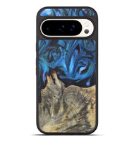 Pixel 9 Pro XL Wood+Resin Phone Case - Cleo (Blue, 722491)