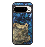 Pixel 9 Pro XL Wood+Resin Phone Case - Rowan (Blue, 722499)