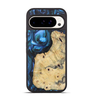 Pixel 9 Wood+Resin Phone Case - Nancy (Blue, 722500)