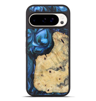 Pixel 9 Pro XL Wood+Resin Phone Case - Nancy (Blue, 722500)