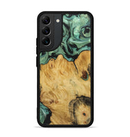 Galaxy S22 Plus Wood+Resin Phone Case - Shelby (Green, 722515)