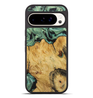 Pixel 9 Pro XL Wood+Resin Phone Case - Shelby (Green, 722515)