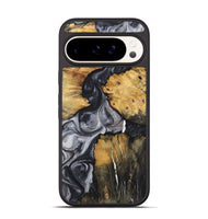 Pixel 9 Wood+Resin Phone Case - Jamie (Black & White, 722524)