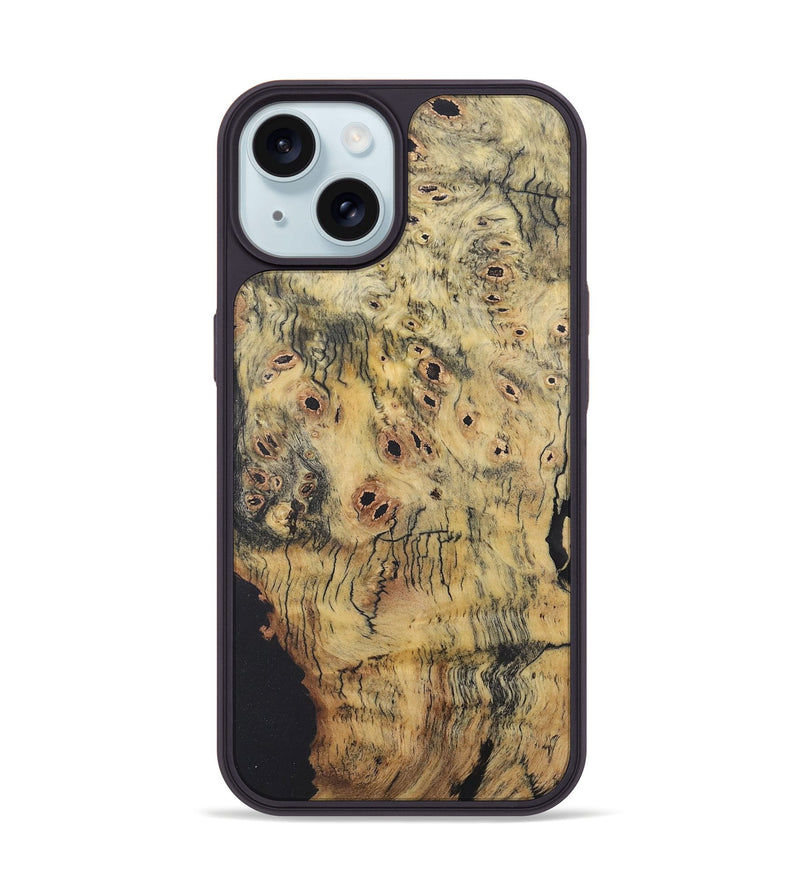 iPhone 15  Phone Case - Sheree (Wood Burl, 722526)