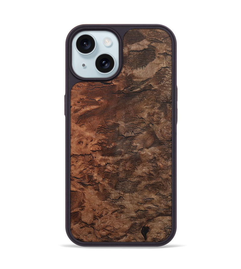 iPhone 15  Phone Case - Tessa (Wood Burl, 722533)