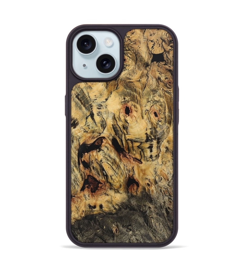 iPhone 15  Phone Case - Gladys (Wood Burl, 722535)