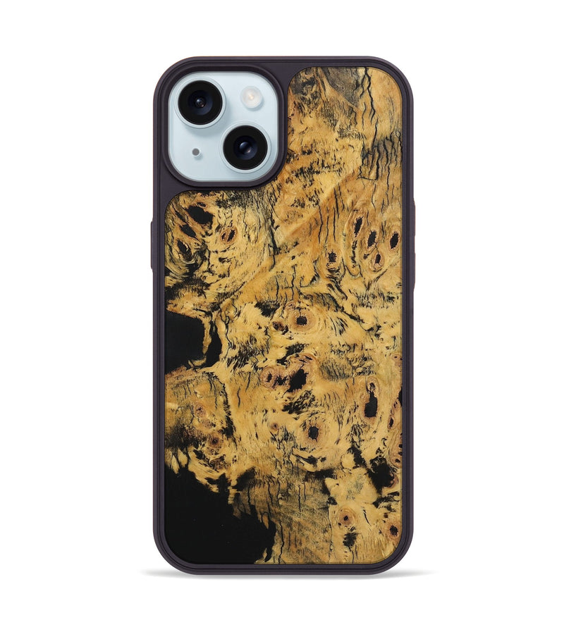 iPhone 15  Phone Case - Aiden (Wood Burl, 722541)