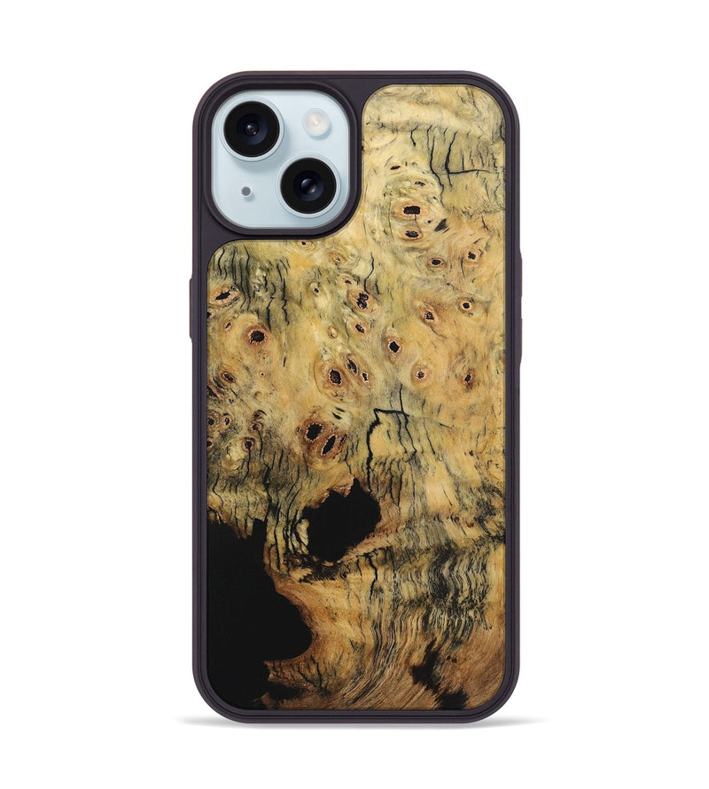 iPhone 15  Phone Case - Ashlee (Wood Burl, 722546)