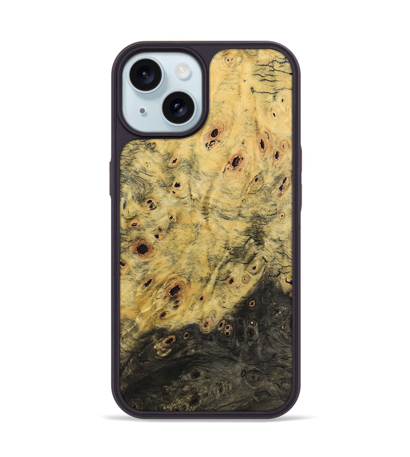 iPhone 15  Phone Case - Alicia (Wood Burl, 722547)