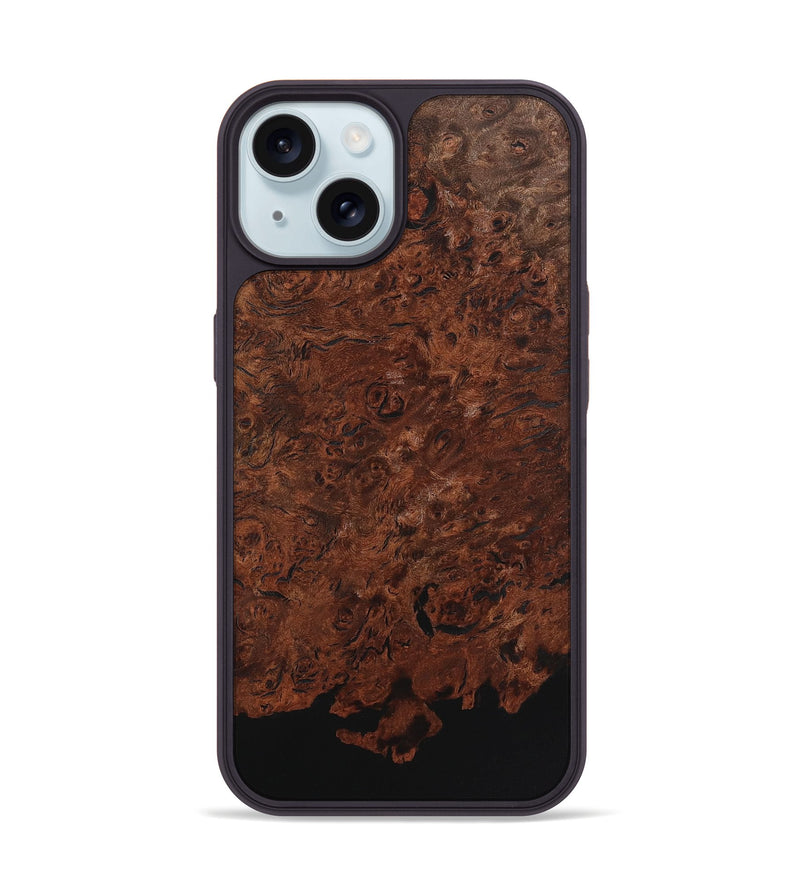 iPhone 15  Phone Case - Roland (Wood Burl, 722553)