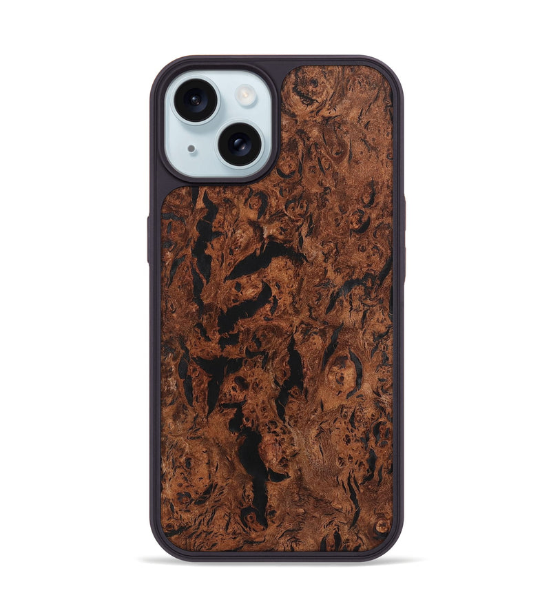 iPhone 15  Phone Case - Brandi (Wood Burl, 722555)