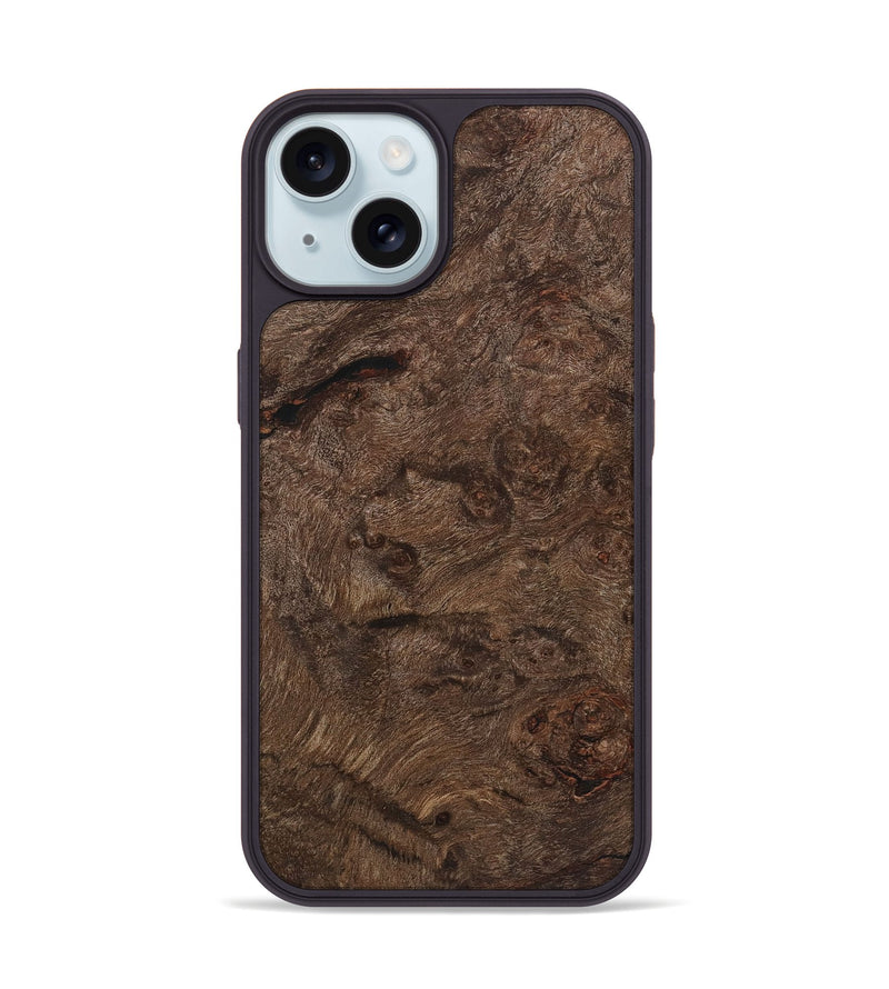 iPhone 15  Phone Case - Kirsten (Wood Burl, 722557)