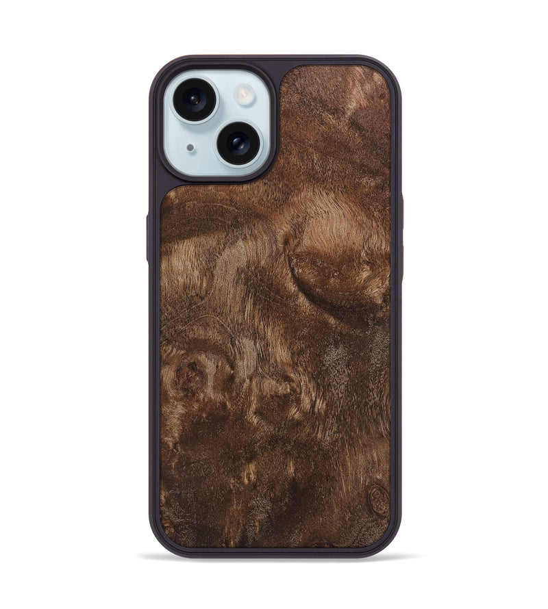 iPhone 15  Phone Case - Zachary (Wood Burl, 722558)