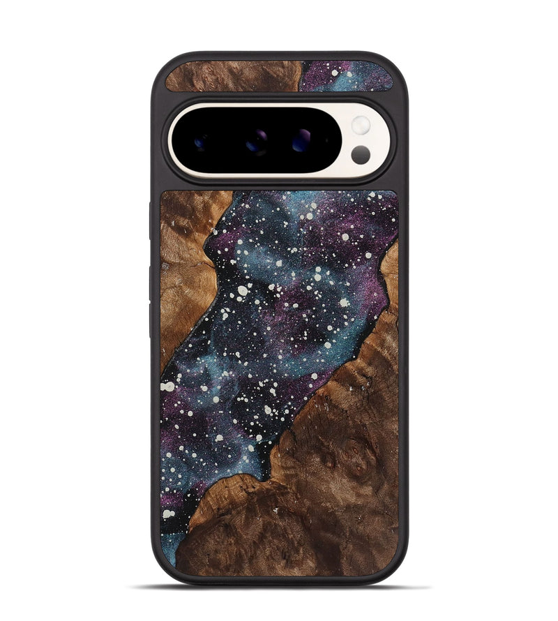 Pixel 9 Wood+Resin Phone Case - Karter (Cosmos, 722562)