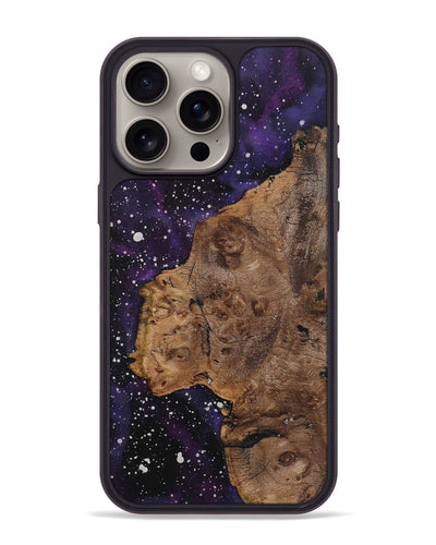 iPhone 15 Pro Max Wood+Resin Phone Case - Ray (Cosmos, 722570)