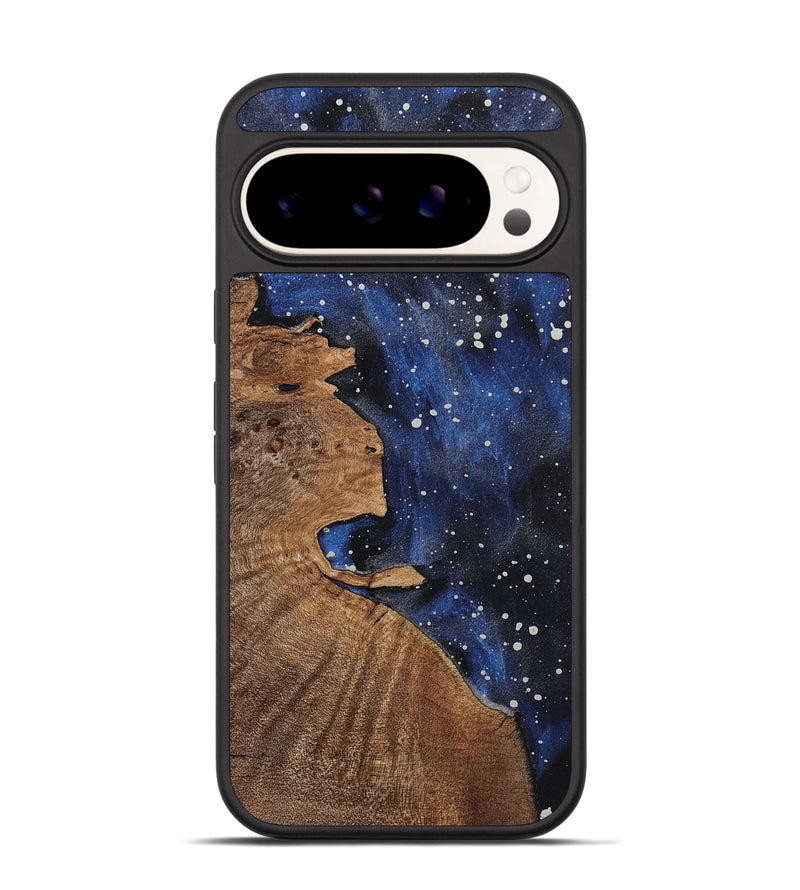 Pixel 9 Wood+Resin Phone Case - Camila (Cosmos, 722571)