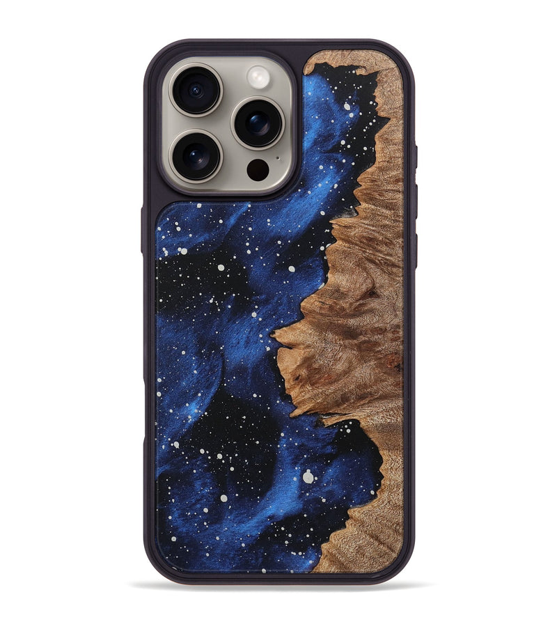 iPhone 16 Pro Max Wood+Resin Phone Case - Skyler (Cosmos, 722578)