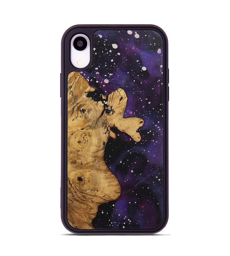 iPhone Xr Wood+Resin Phone Case - Whitney (Cosmos, 722583)