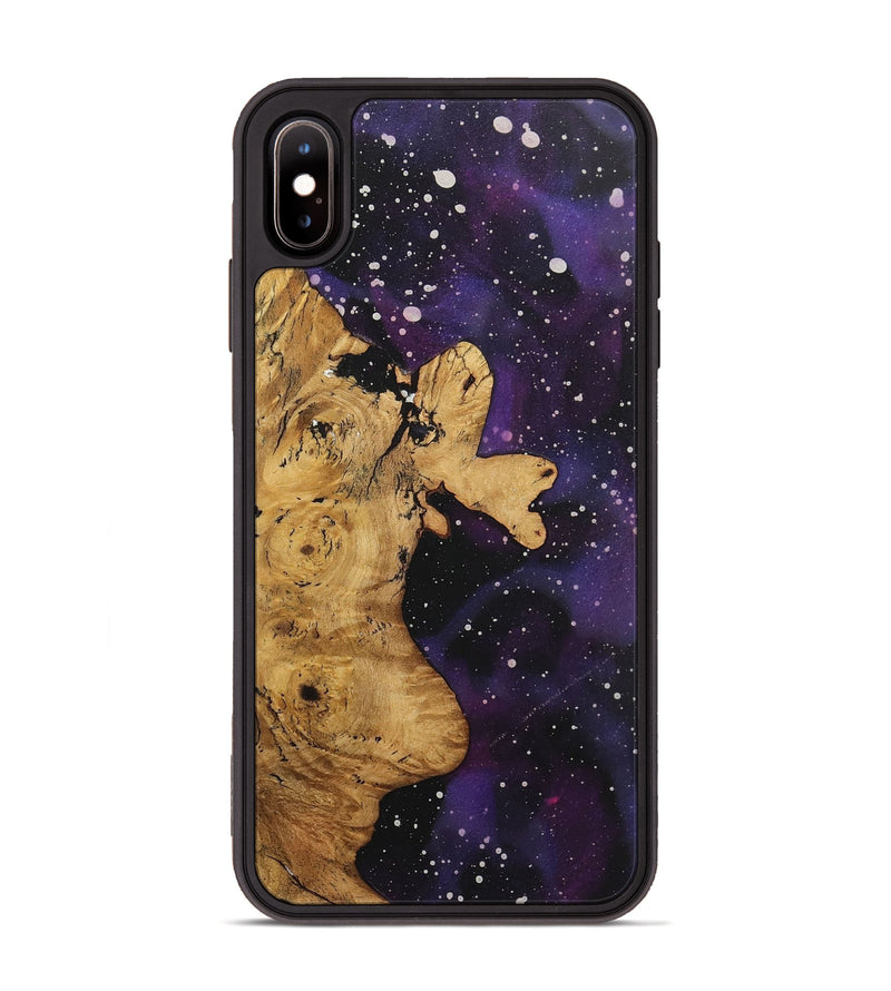 iPhone Xs Max Wood+Resin Phone Case - Whitney (Cosmos, 722583)