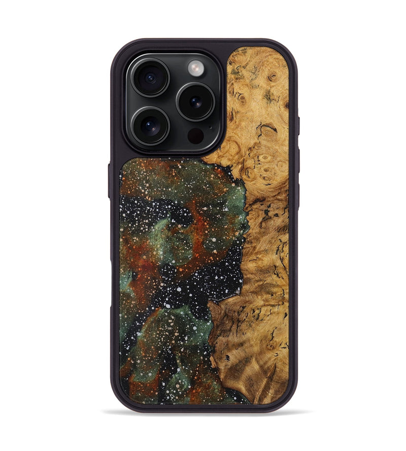 iPhone 16 Pro Wood+Resin Phone Case - Andre (Cosmos, 722586)