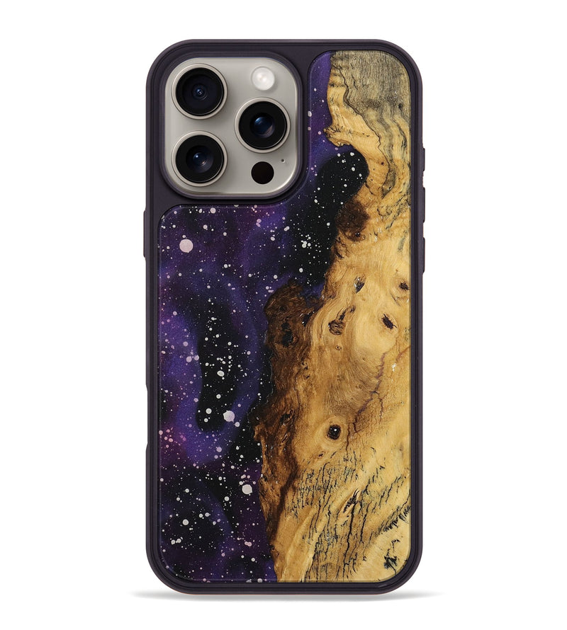 iPhone 16 Pro Max Wood+Resin Phone Case - Kameron (Cosmos, 722587)