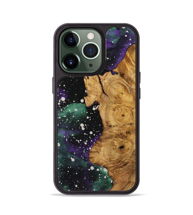 iPhone 13 Pro Wood+Resin Phone Case - Bertha (Cosmos, 722591)