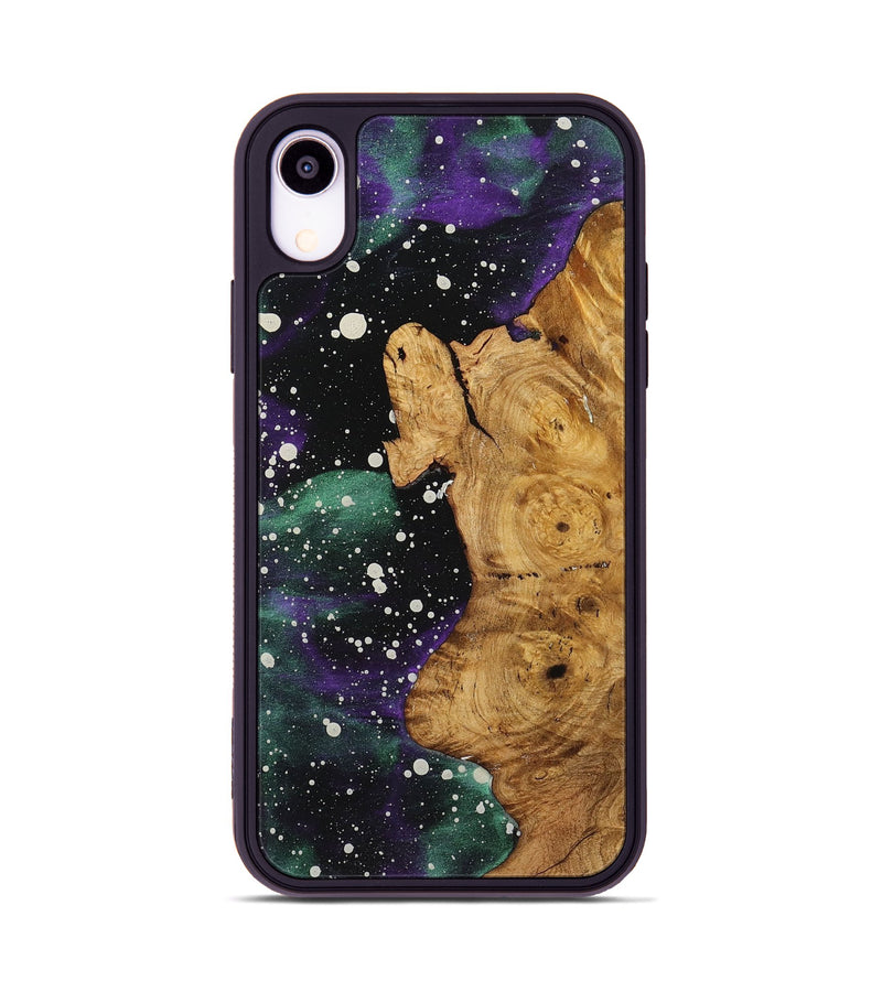 iPhone Xr Wood+Resin Phone Case - Bertha (Cosmos, 722591)